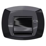 ACABAMENTO PARA VALVULA DE DESCARGA ABS COR PRETO MOD DOCOL