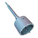 KIT BROCA SERRA COPO 55MM COM HASTE PROLONGADOR 16CM