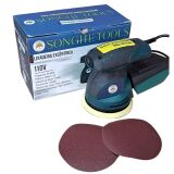 LIXADEIRA EXCÊNTRICA ELÉTRICA 250W ROTO ORBITAL SONGHE TOOLS SH0159 Azul 220V